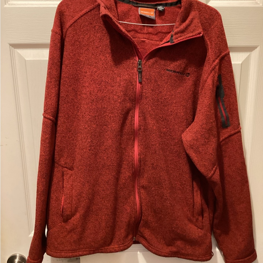 Merrell Red Textured Jacket
